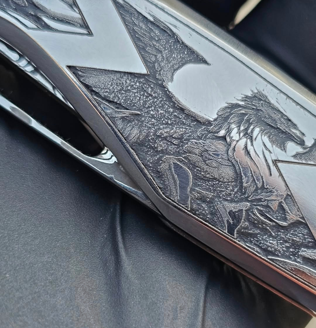 Gryphon - Iconic Edge Laser Engraved