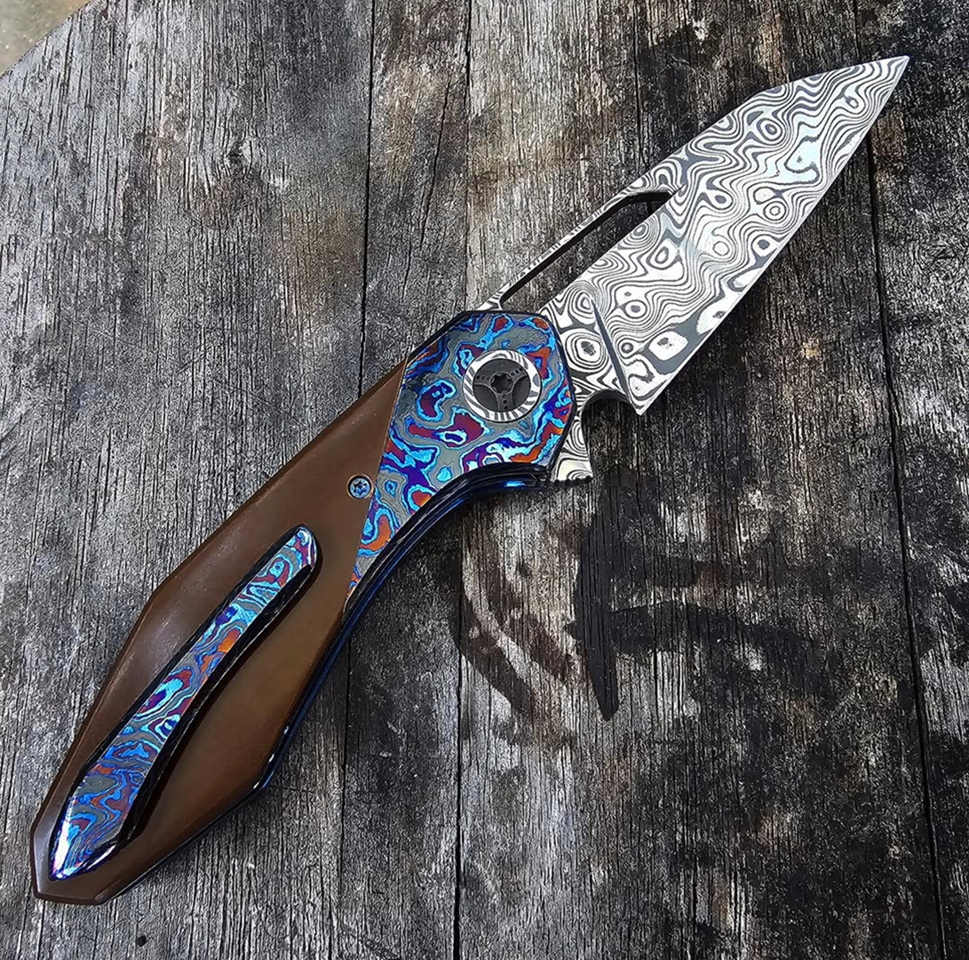 Vertex Artisan EmberEdge is a Custom Handcrafted Tactical Gear for Collectors, Outdoor & Camping Use