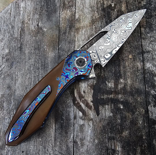 Vertex Artisan EmberEdge is a Custom Handcrafted Tactical Gear for Collectors, Outdoor & Camping Use