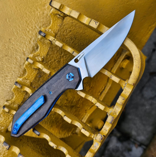 Gryphon - Blue Ember is a Custom Handcrafted Tactical Gear for Collectors, Outdoor & Camping Use