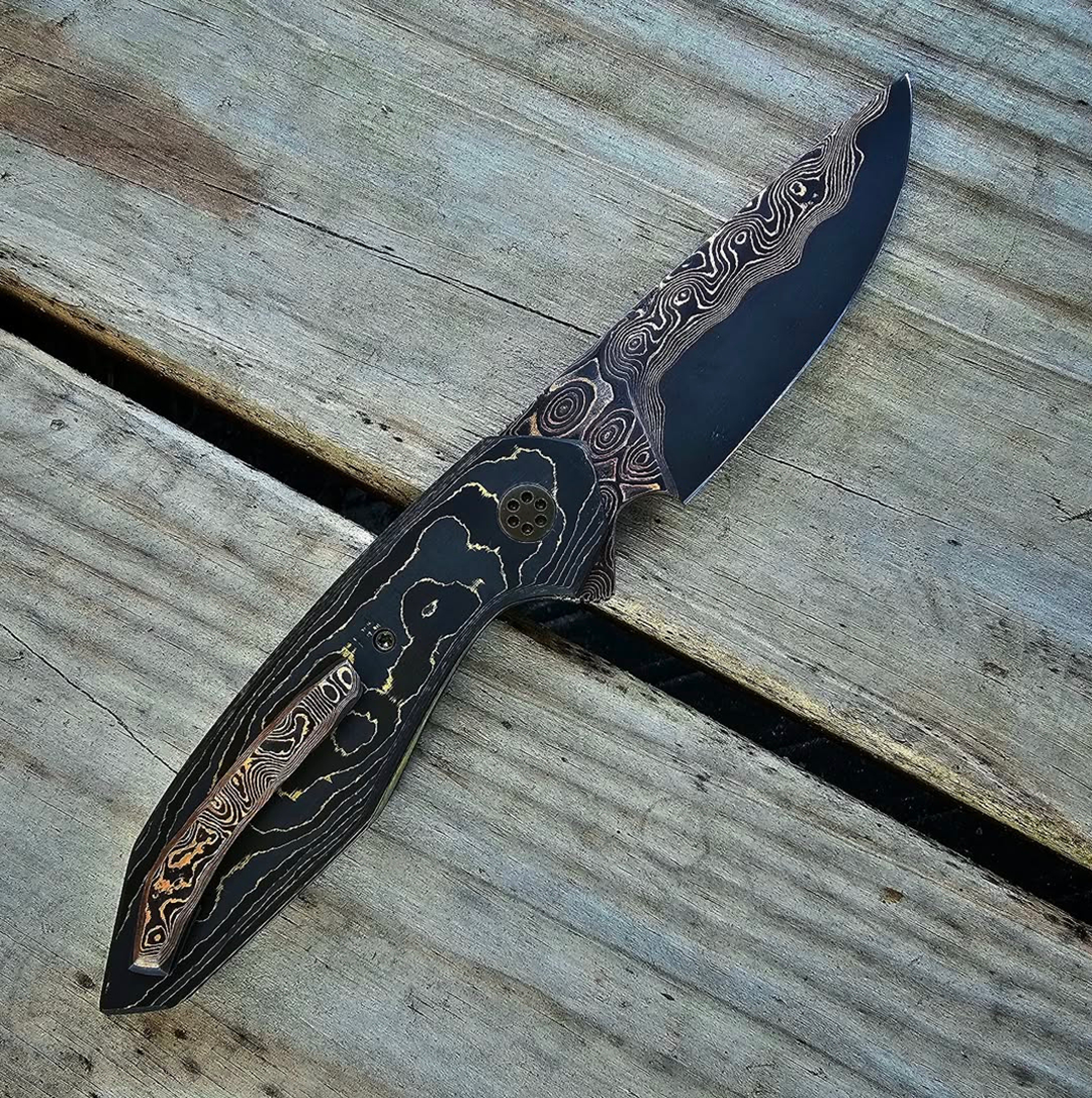 Gryphon Obsidianflow is a Custom Handcrafted Tactical Gear for Collectors, Outdoor & Camping Use