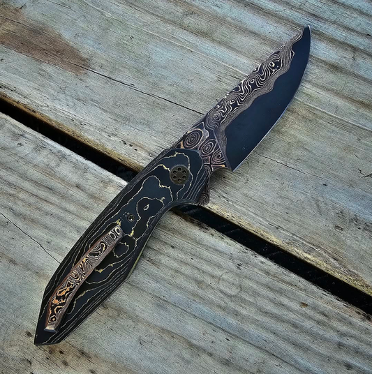 Gryphon Obsidianflow is a Custom Handcrafted Tactical Gear for Collectors, Outdoor & Camping Use
